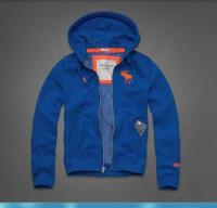 heren abercrombie and fitch pullover full-zip blauw oranje moose logo Kleren Merken aimor544